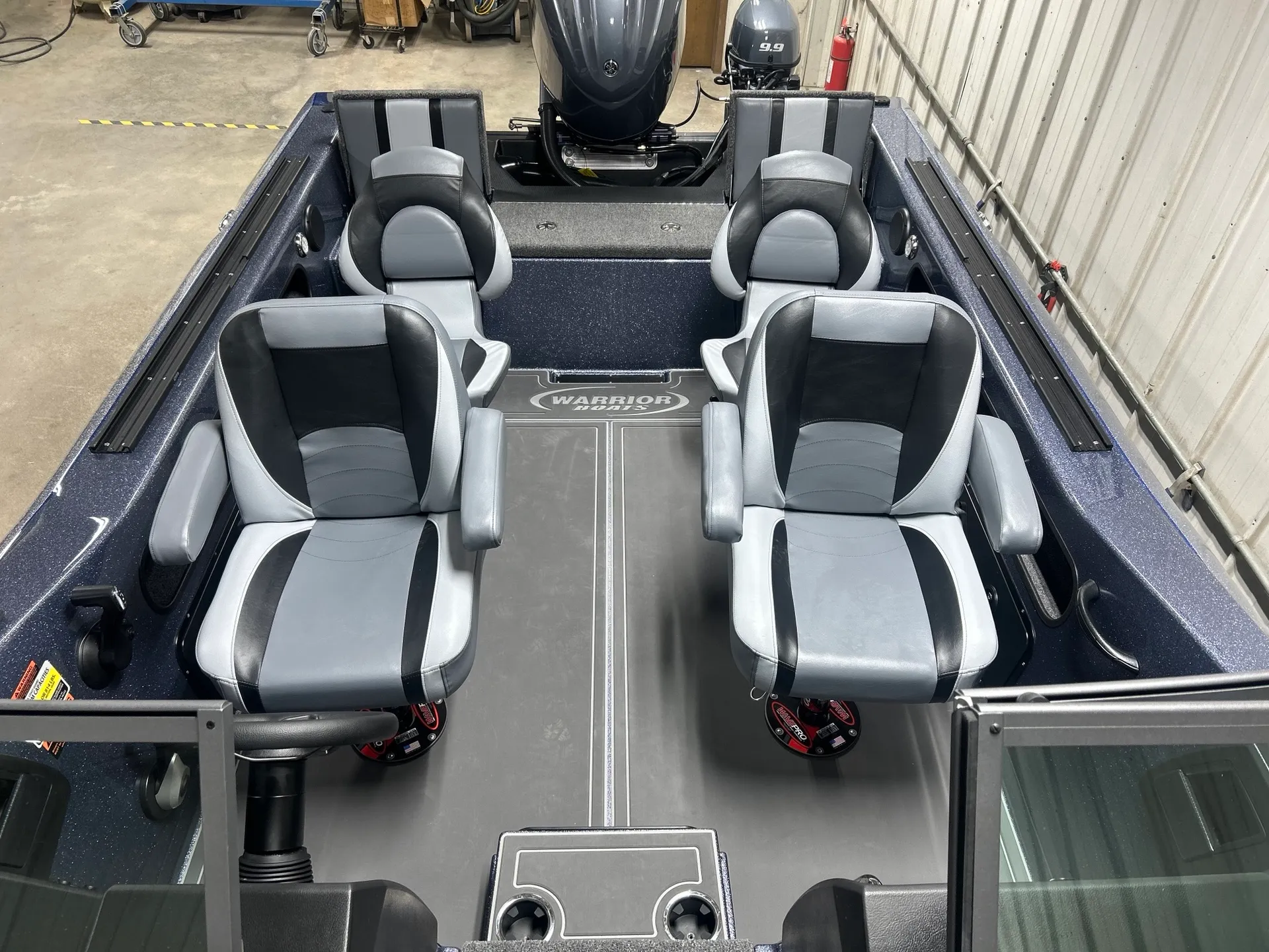 2026 Warrior V208 Yamaha 300hp 4-Stroke Yamaha T9.9 #WA26032